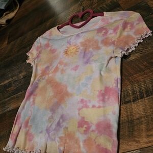 Tie-Dye Sun Print T-Shirt